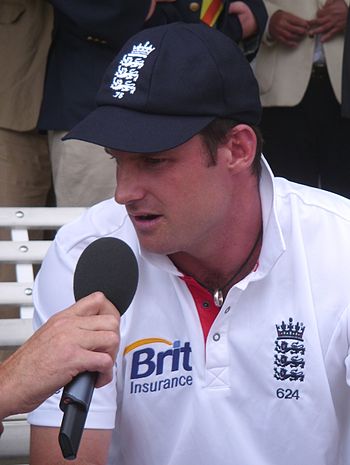 Andrew Strauss who shared lessons in leadership