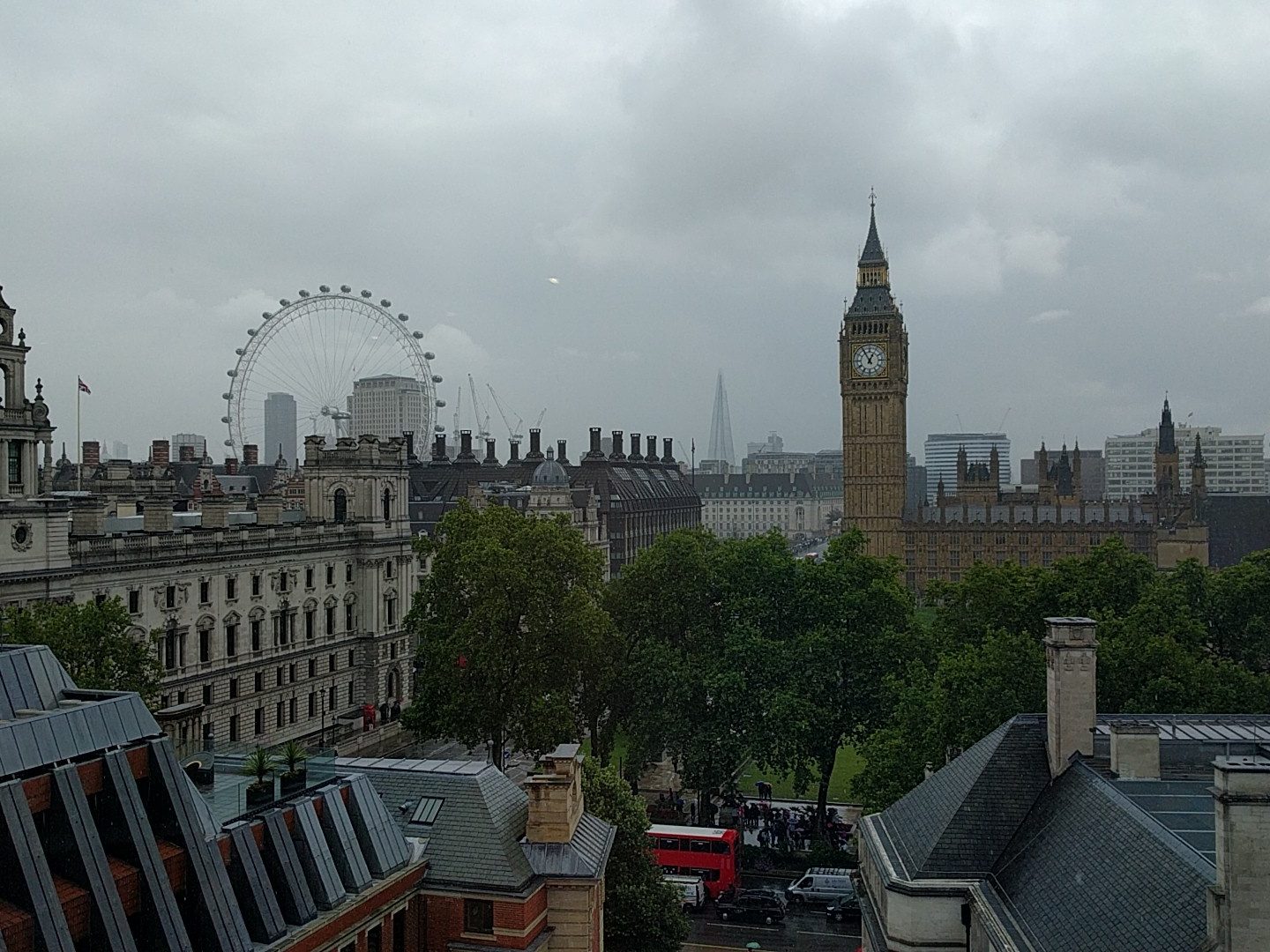 view from the window at Civil Service Live 2016