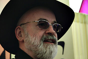 Terry Pratchett auf der Elf Fantasy Fair in de...